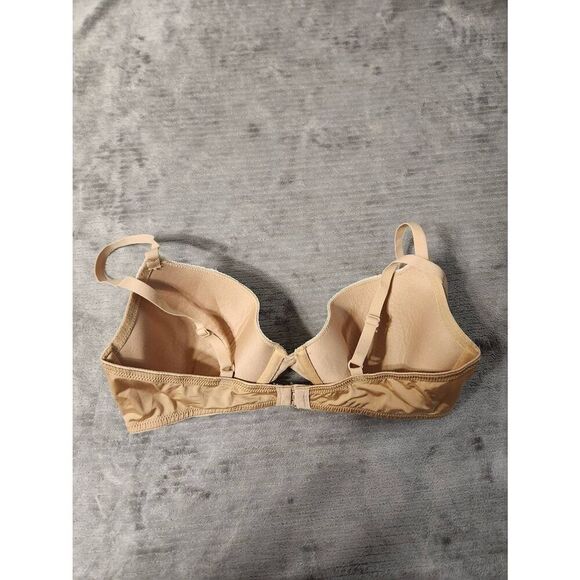 Calvin Klein Size 34C Tan Lace Tshirt Bra - Picture 2 of 3